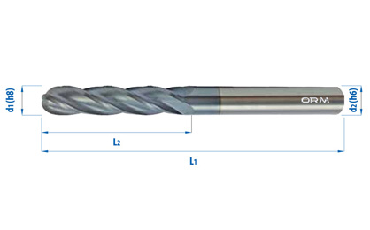 Carbide End Mill  – Chatter Free High Chip Removal