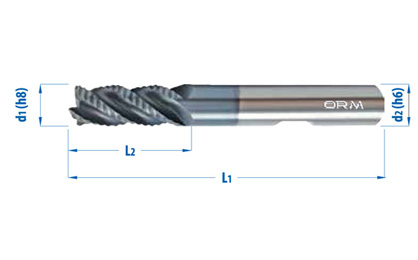 Carbide End Mill – General Use, Roughing End Mills