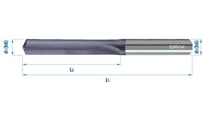 Carbide Drill – TX Straight Flute Twist Drill