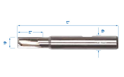 Long hole milling with cylindrical shank – Short
