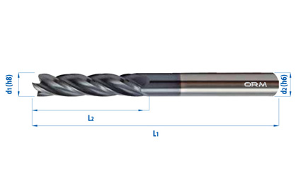 Carbide End Mill Long – General Use