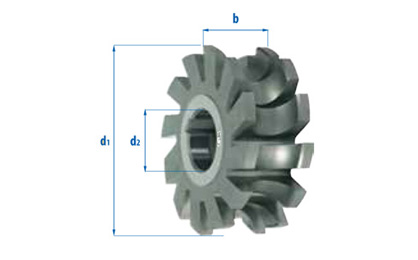 Inner milling cutter