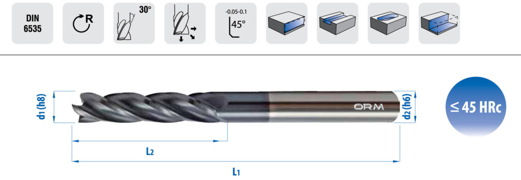 Carbide End Mill – General Use