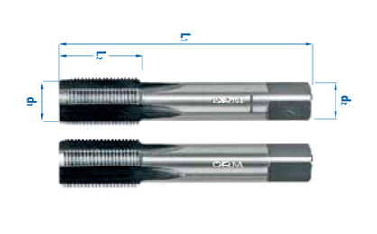 Ручные направляющие для двух частей — Whitworth Pipe Screw